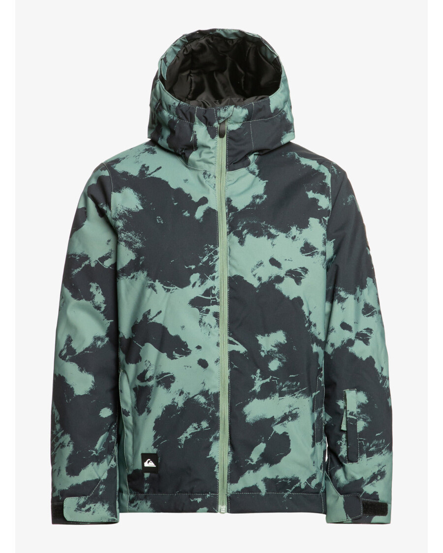 Quiksilver - Veste De Neige Technique Imprimée Mission Pour Garçons 8-16 Ans - Couronne De Laurier Tye Dye