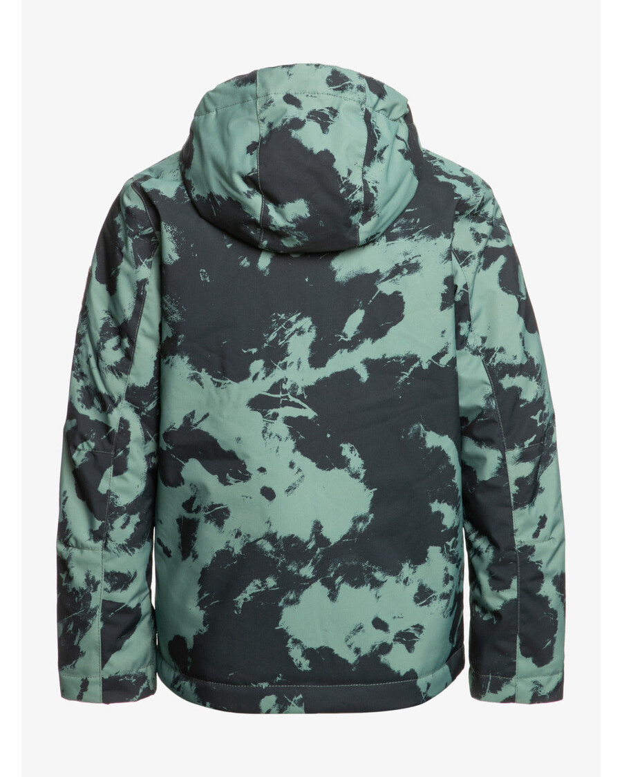 Quiksilver - Veste De Neige Technique Imprimée Mission Pour Garçons 8-16 Ans - Couronne De Laurier Tye Dye