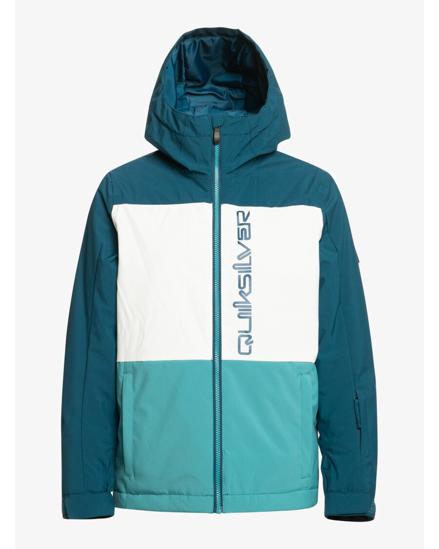 Quiksilver Gutter 8-16 Side Hit Teknisk Snøjakke - Brittany Blue