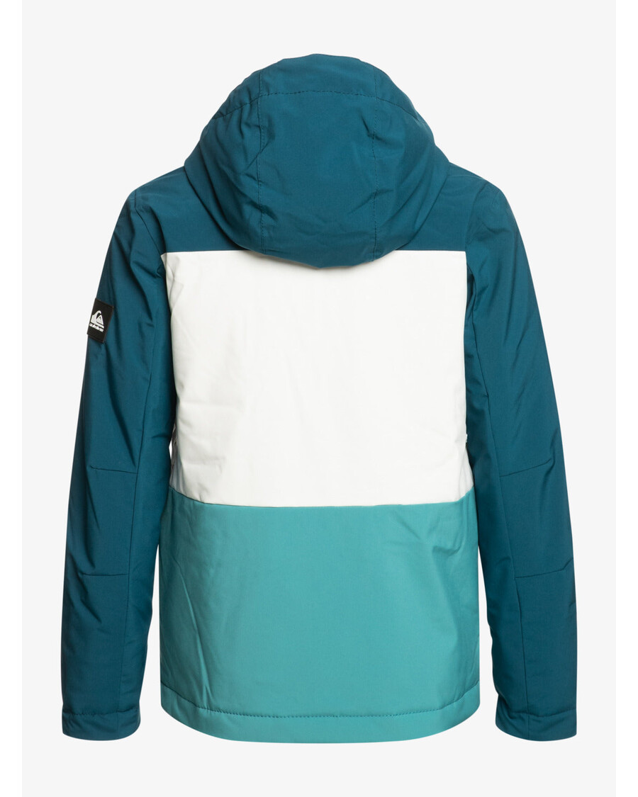 Quiksilver Gutter 8-16 Side Hit Teknisk Snøjakke - Brittany Blue