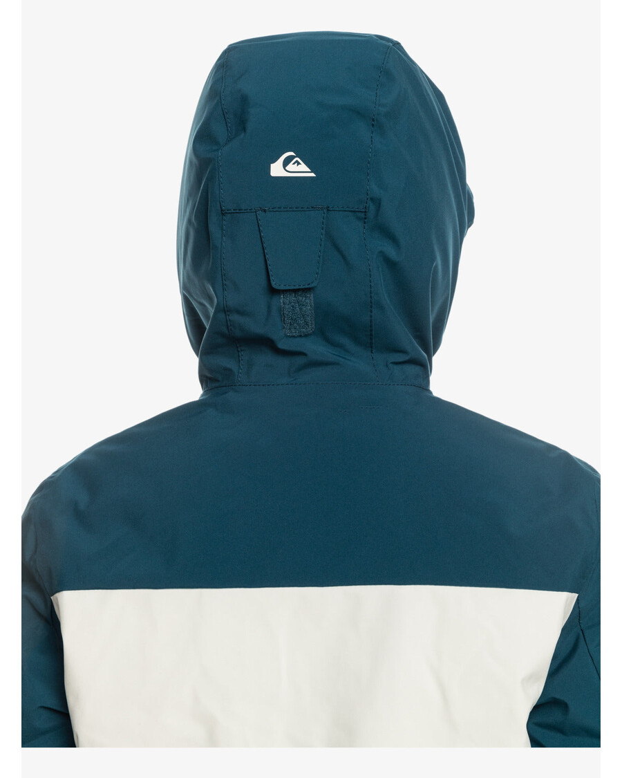 Quiksilver Gutter 8-16 Side Hit Teknisk Snøjakke - Brittany Blue
