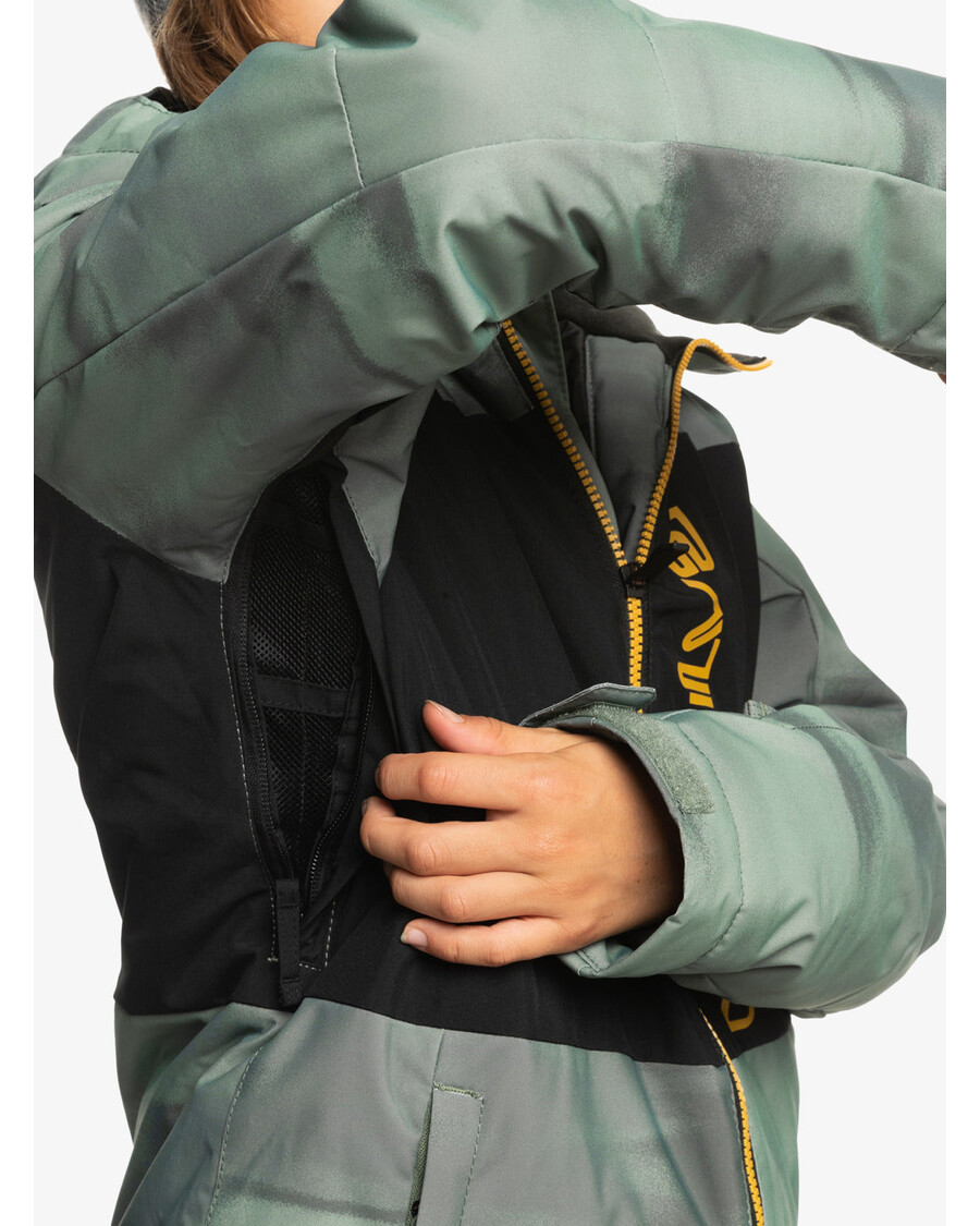 Quiksilver Boys 8-16 Side Hit τεχνικό χιονοτζάκετ - σπάσε το δάφνινο στεφάνι