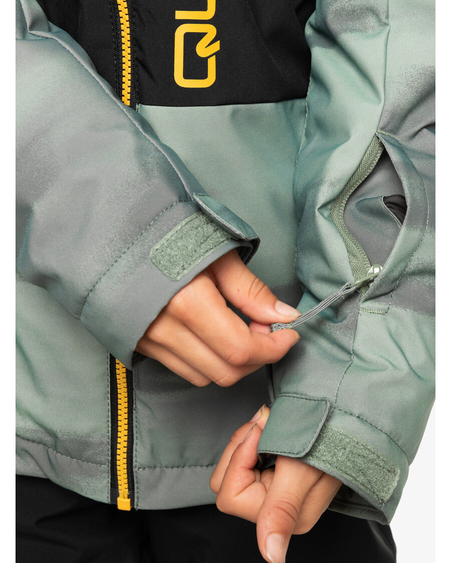 Quiksilver Boys 8-16 Side Hit τεχνικό χιονοτζάκετ - σπάσε το δάφνινο στεφάνι