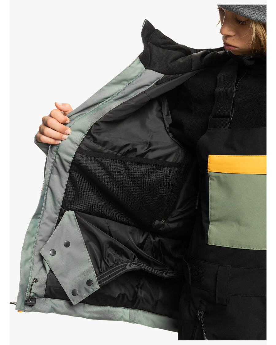 Quiksilver Boys 8-16 Side Hit τεχνικό χιονοτζάκετ - σπάσε το δάφνινο στεφάνι