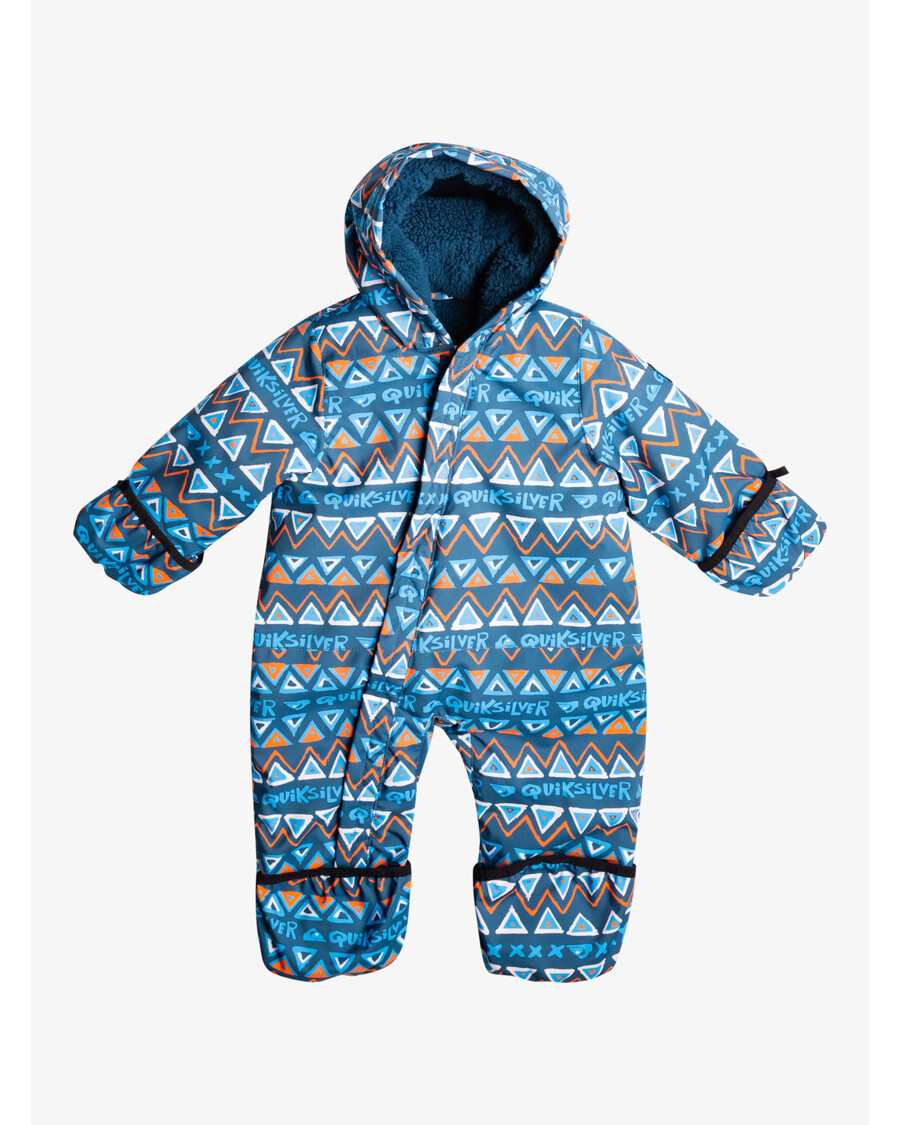 Otroška Snežna Obleka Quiksilver - Snežna Piramida Majolika Modra
