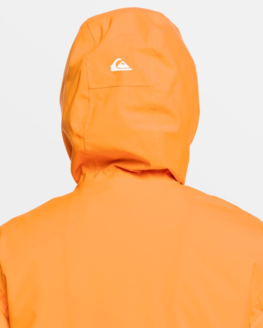 Quiksilver Boys 8-16 Mission Solid Isolert Snøjakke - Oransje Pepper