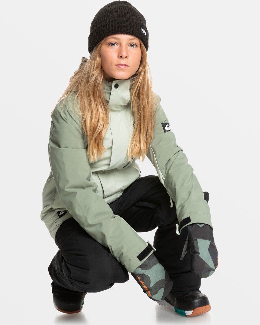 سترة ثلجية فنية للأولاد من Quiksilver من عمر 8 إلى 16 سنة - حكيم الصحراء