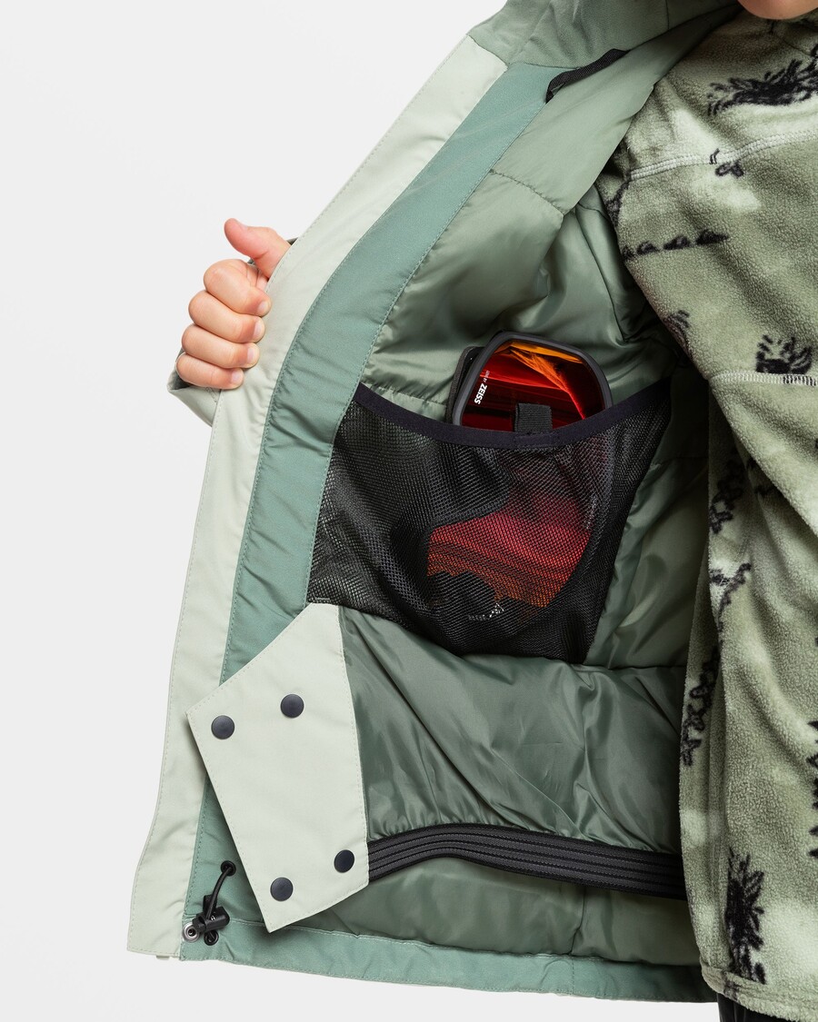 سترة ثلجية فنية للأولاد من Quiksilver من عمر 8 إلى 16 سنة - حكيم الصحراء