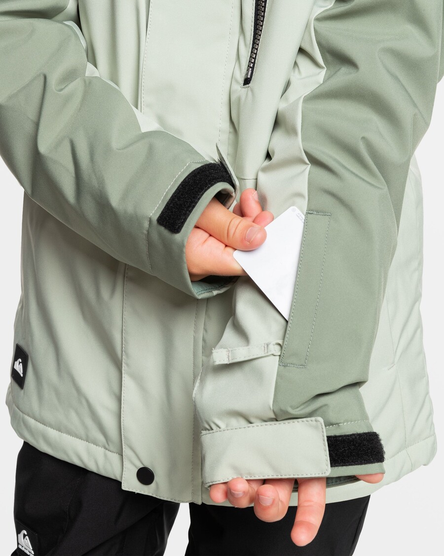 سترة ثلجية فنية للأولاد من Quiksilver من عمر 8 إلى 16 سنة - حكيم الصحراء