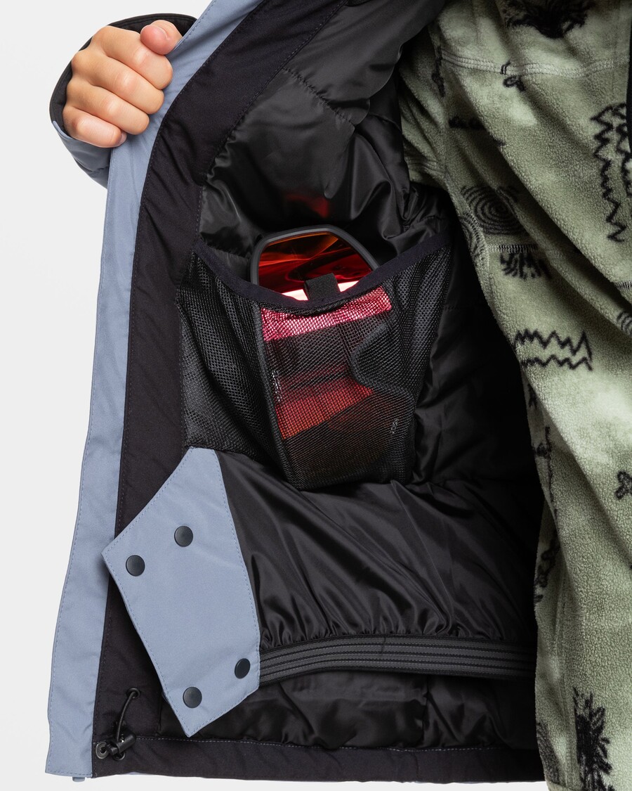 Quiksilver Poikien 8-16 Mission Block Tekninen Lumitakki - Piikivi