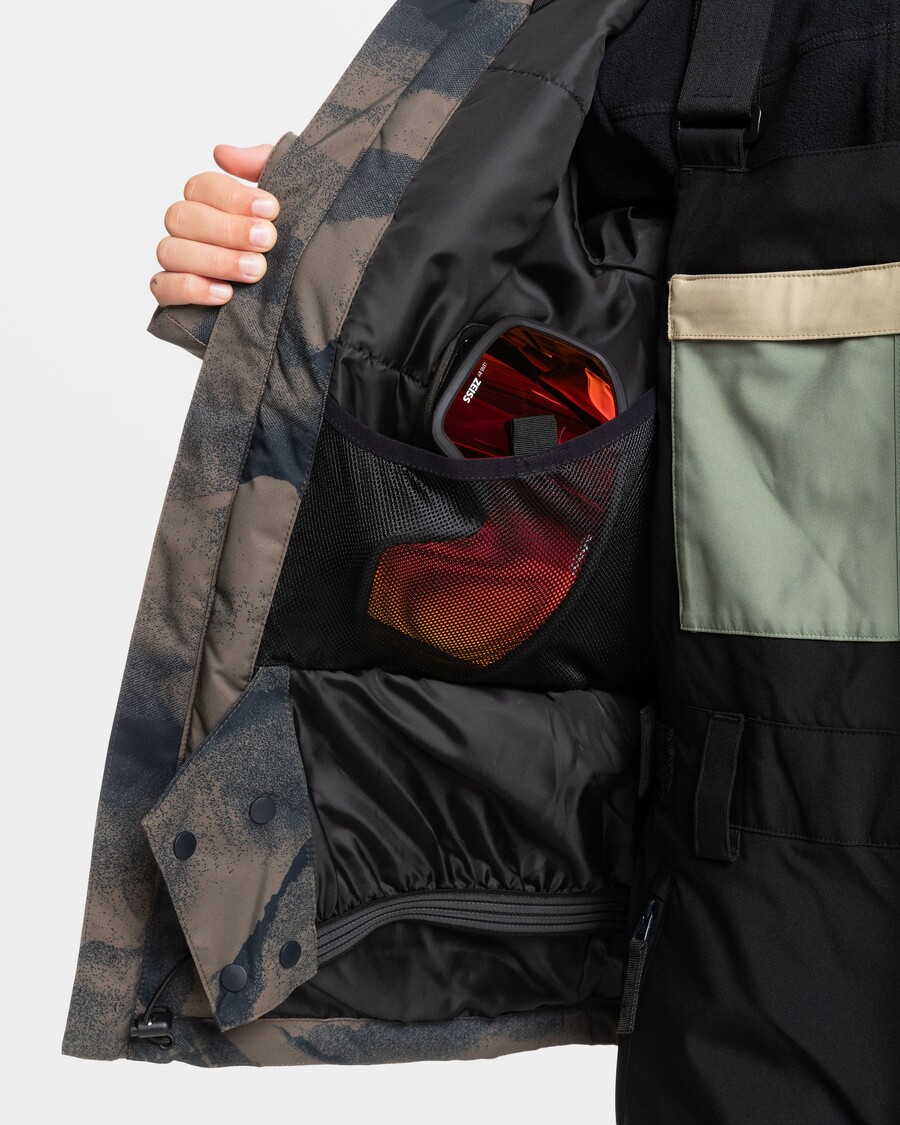 Quiksilver Boys 8-16 Side Hit Snow Jacket - Gorska Pršilna Menza