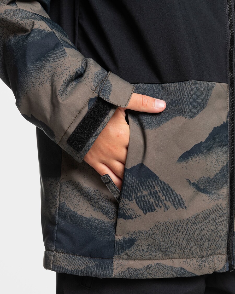 Quiksilver Boys 8-16 Side Hit Snow Jacket - Gorska Pršilna Menza