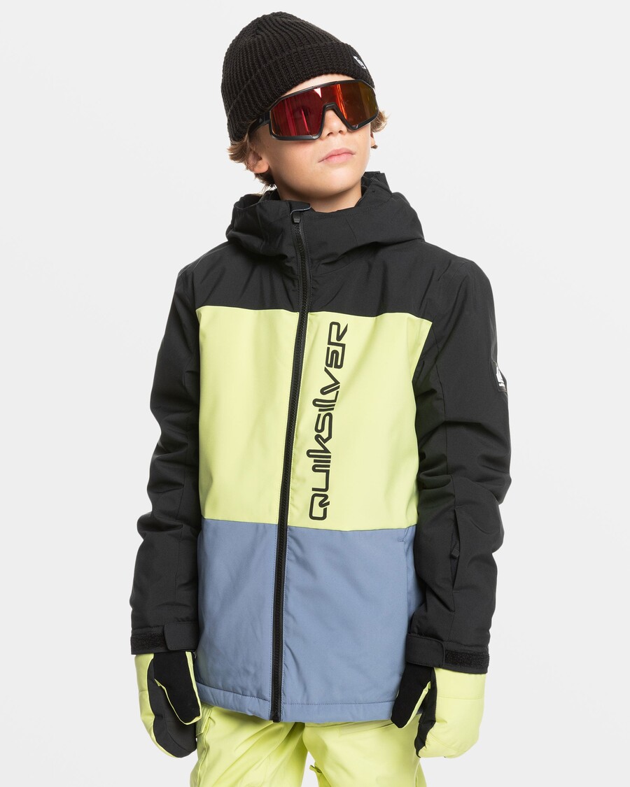 Quiksilver Snježna Jakna Za Dječake 8-16 - Istinska Crna