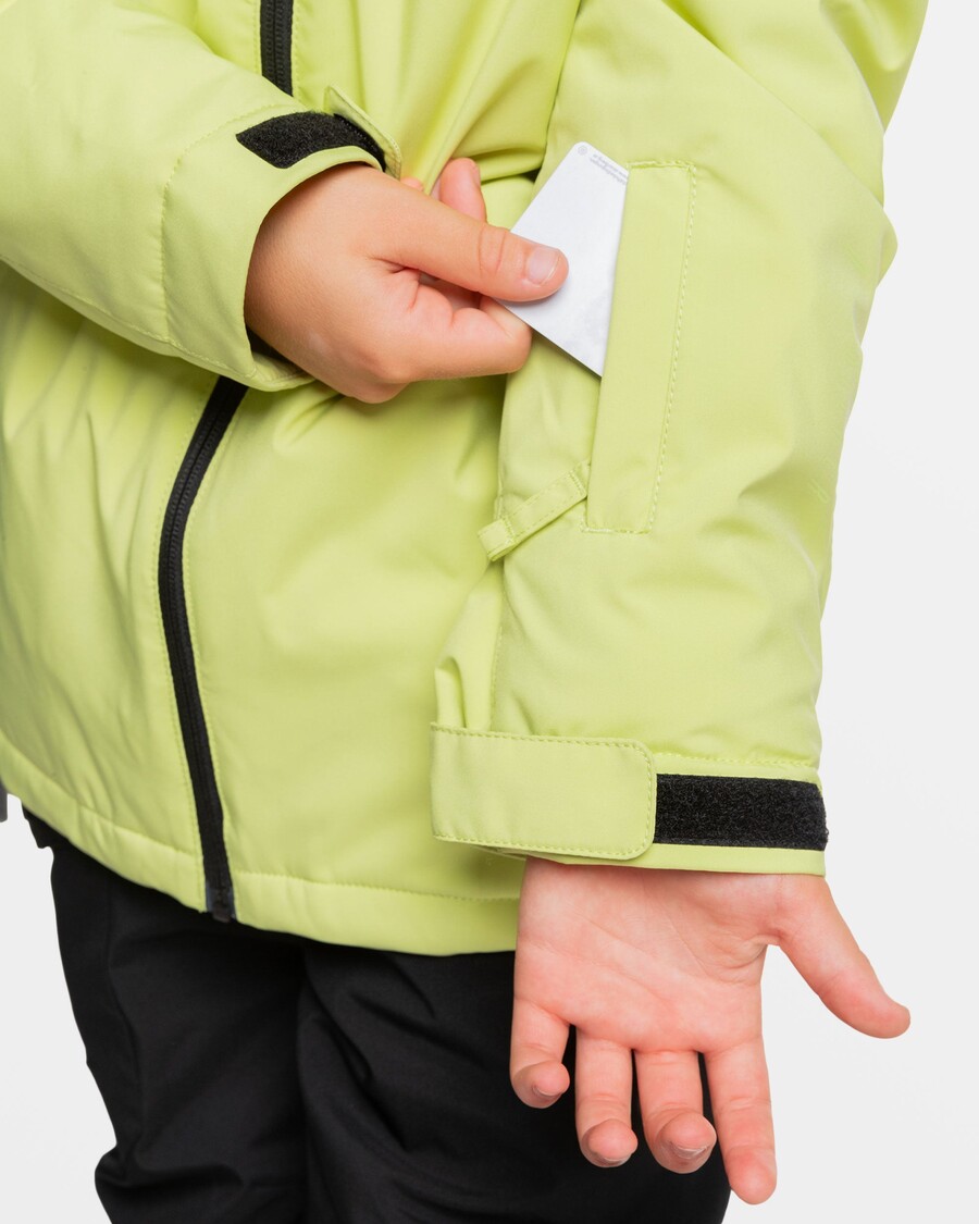 Quiksilver Pojat 8-16 Korkea Hupullinen Lumitakki - Sellerinvihreä