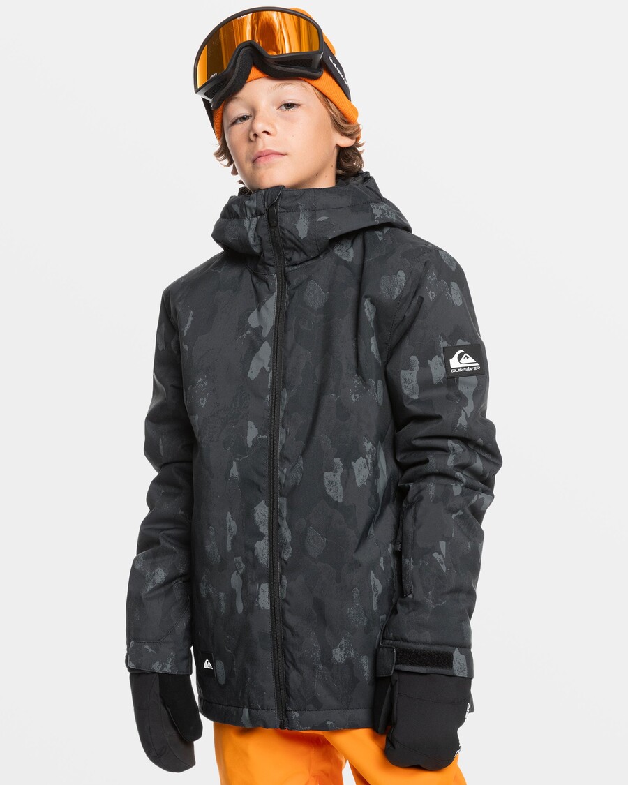 Quiksilver Boys 8-16 Mission Snježna Jakna - Priroda Zoom Tamna Sjena