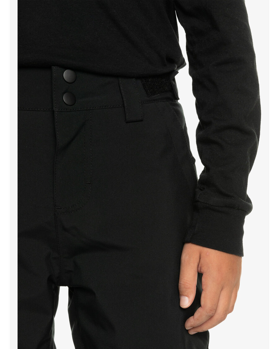 Quik Silver Boys 8-16 Estate Technical Snow Pants - True Black