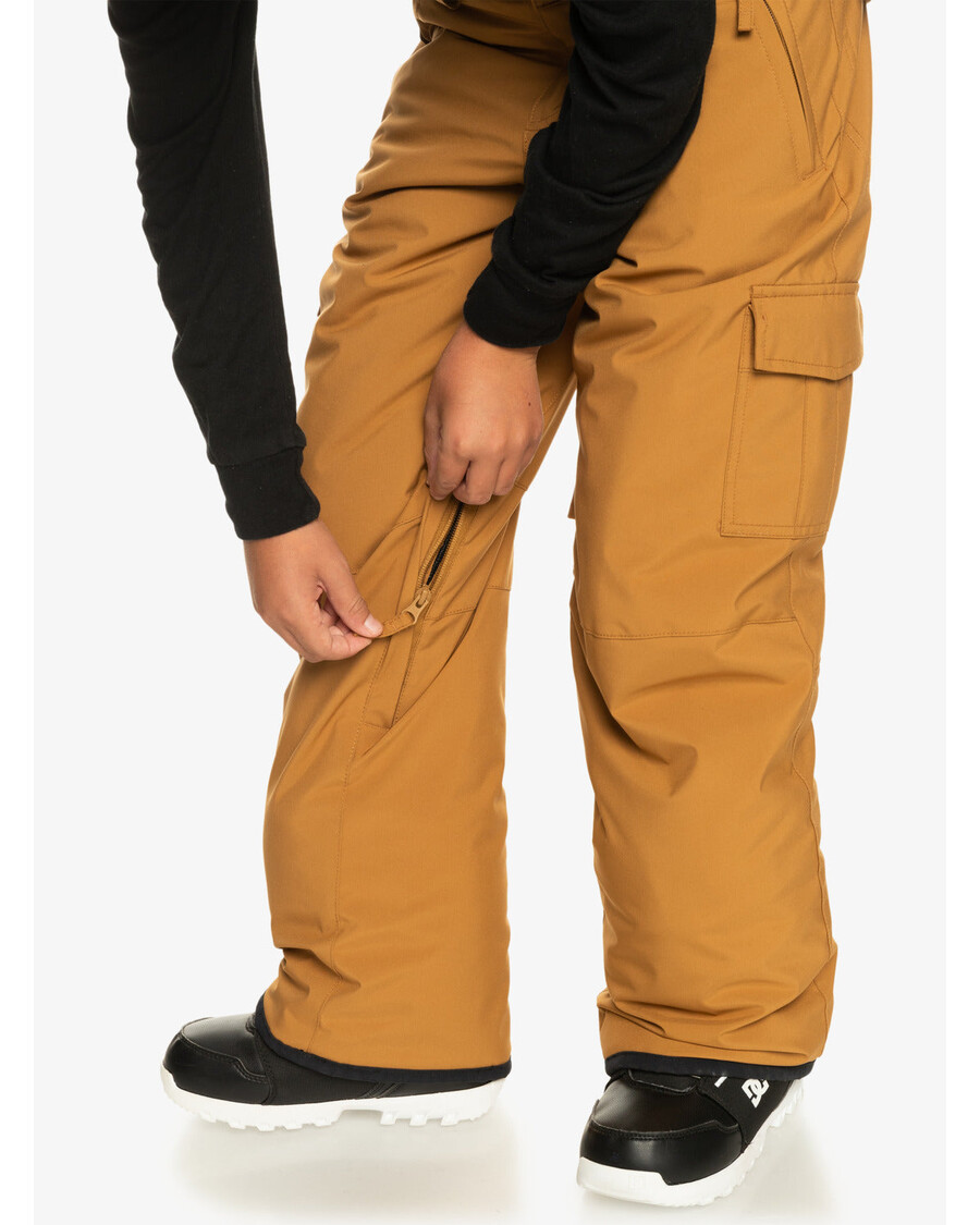 Quiksilver Pojat 8-16 Porter Lumihousut - Luunruskea