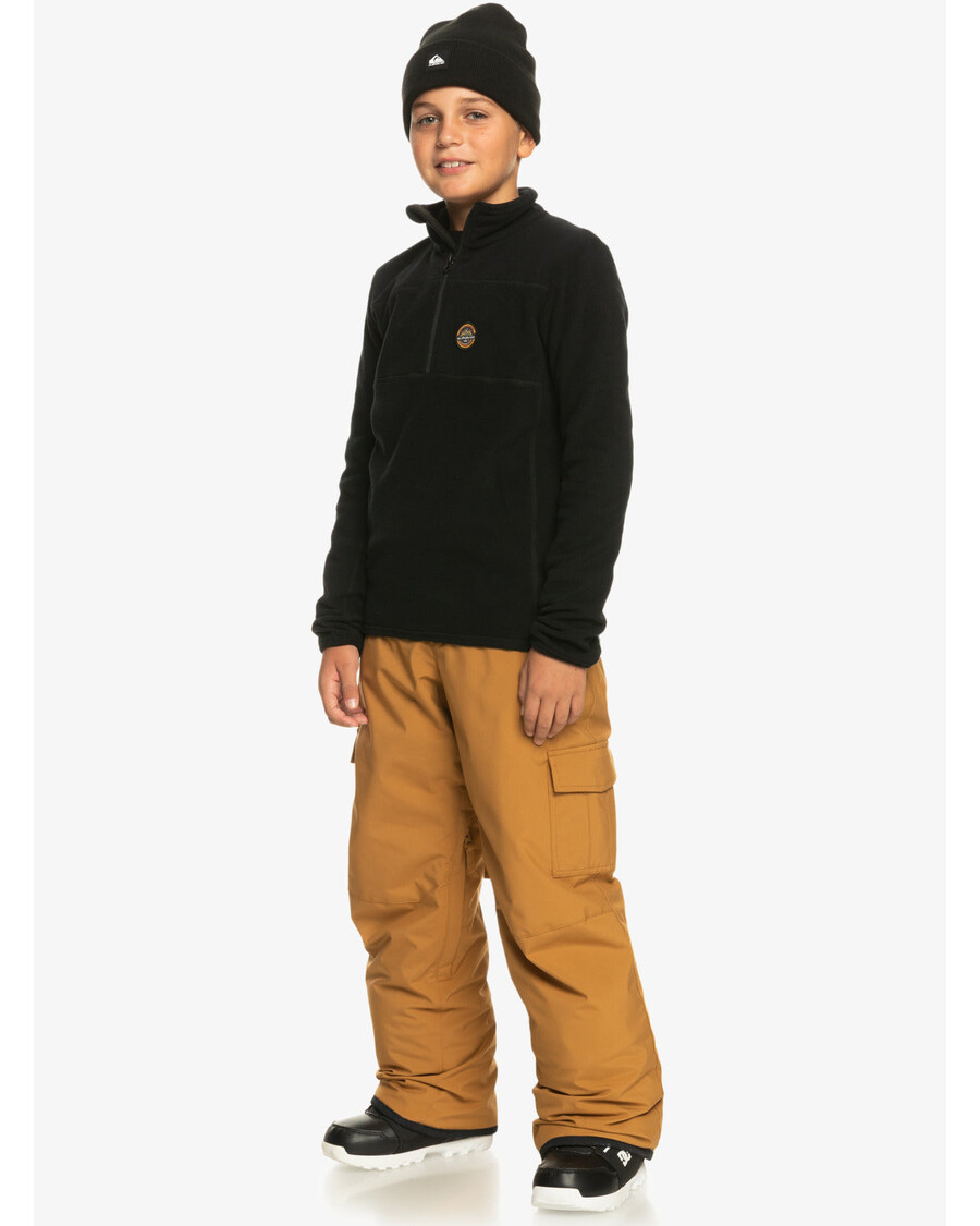 Quiksilver Pojat 8-16 Porter Lumihousut - Luunruskea