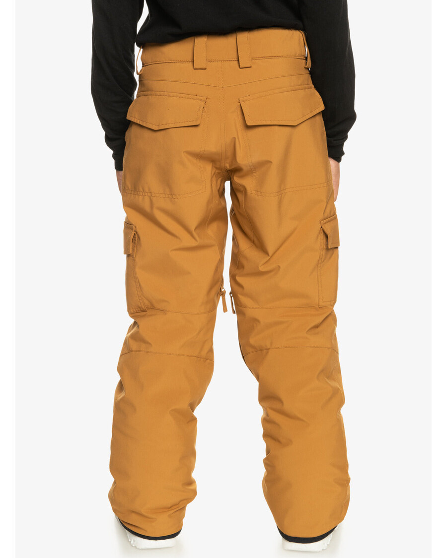 Quiksilver Pojat 8-16 Porter Lumihousut - Luunruskea