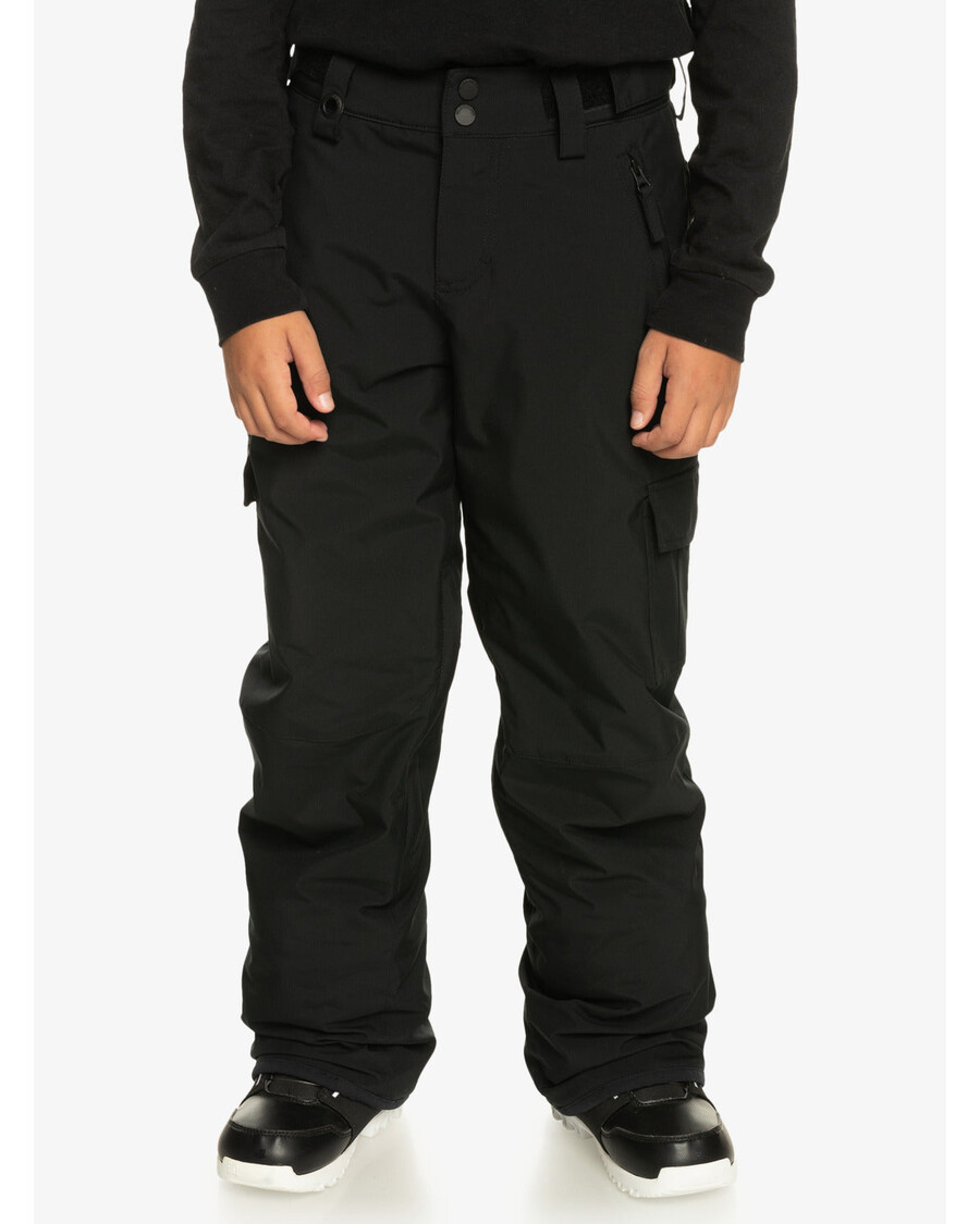 Quiksilver Boys 8-16 Porter Sniego Kelnės - Tikros Juodos