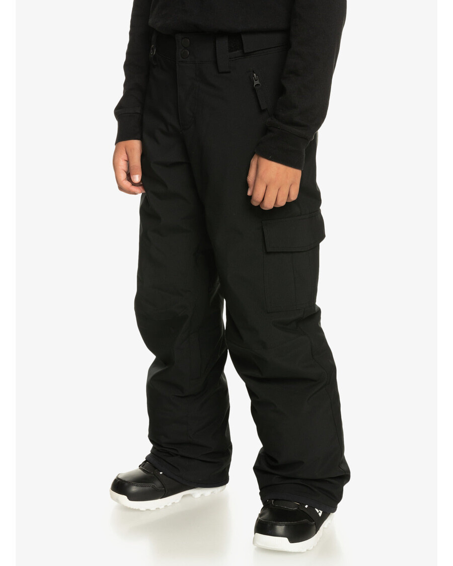Quiksilver Boys 8-16 Porter Sniego Kelnės - Tikros Juodos