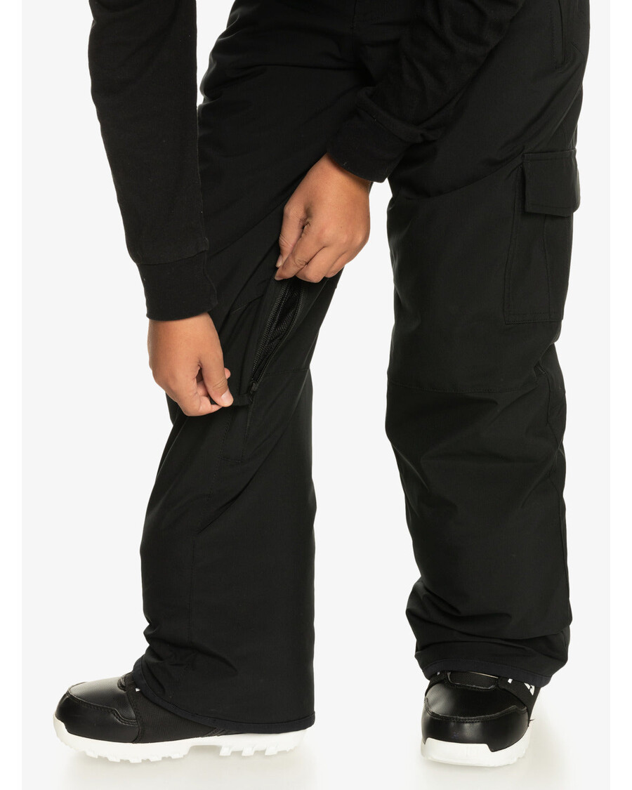 Quiksilver Boys 8-16 Porter Sniego Kelnės - Tikros Juodos