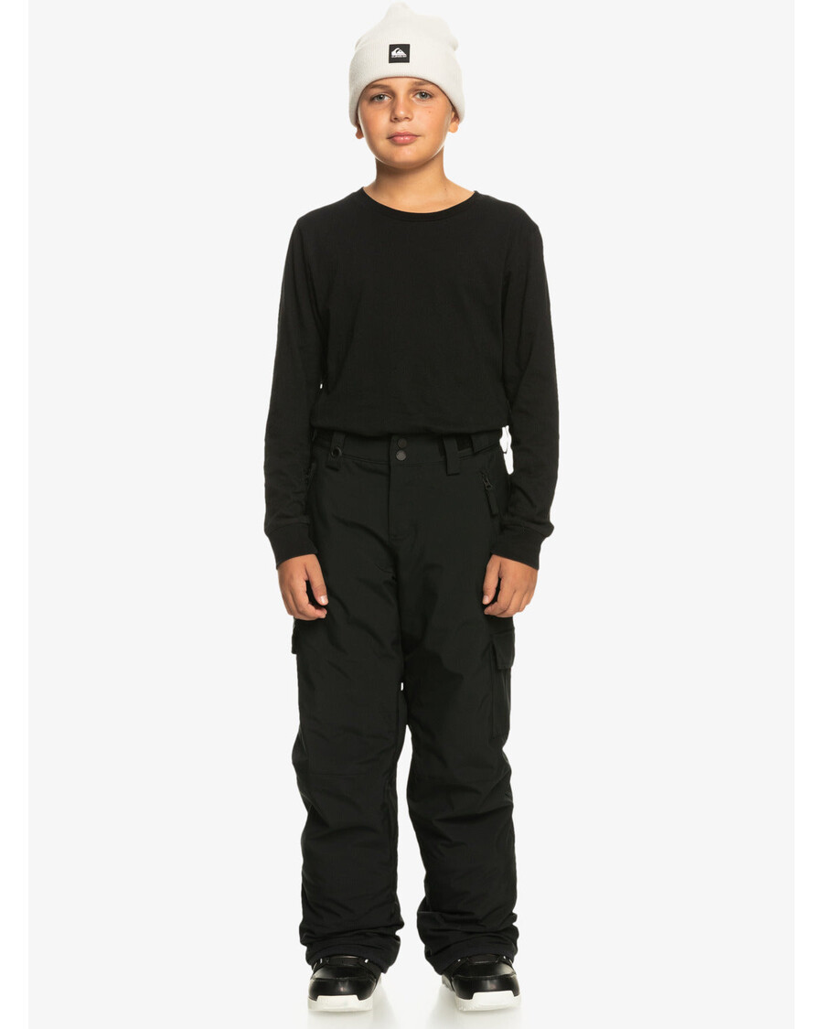 Quiksilver Boys 8-16 Porter Sniego Kelnės - Tikros Juodos