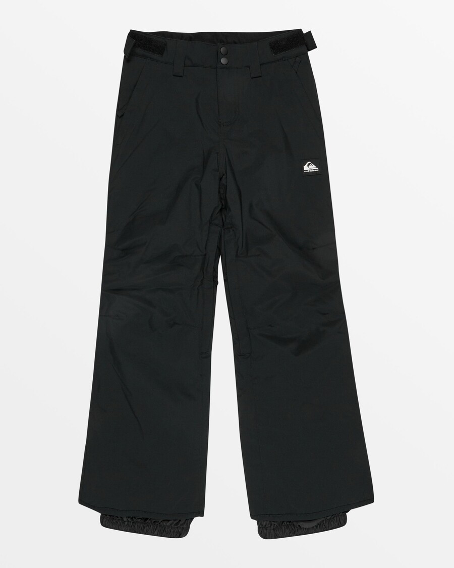 Quik Silver Boys 8-16 Estate Snow Pants - True Black