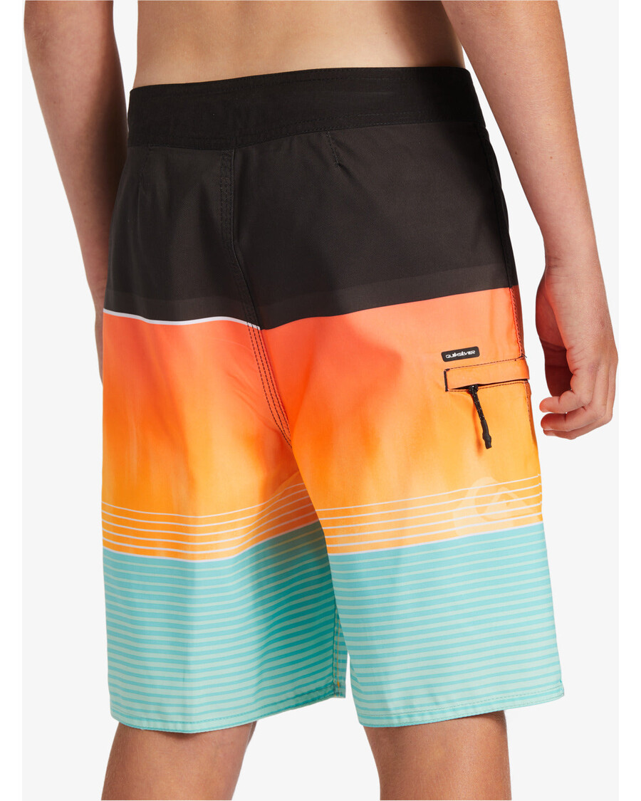 Quiksilver αγόρια 8-16 καθημερινά Slab 17 Boardshorts - άσφαλτος