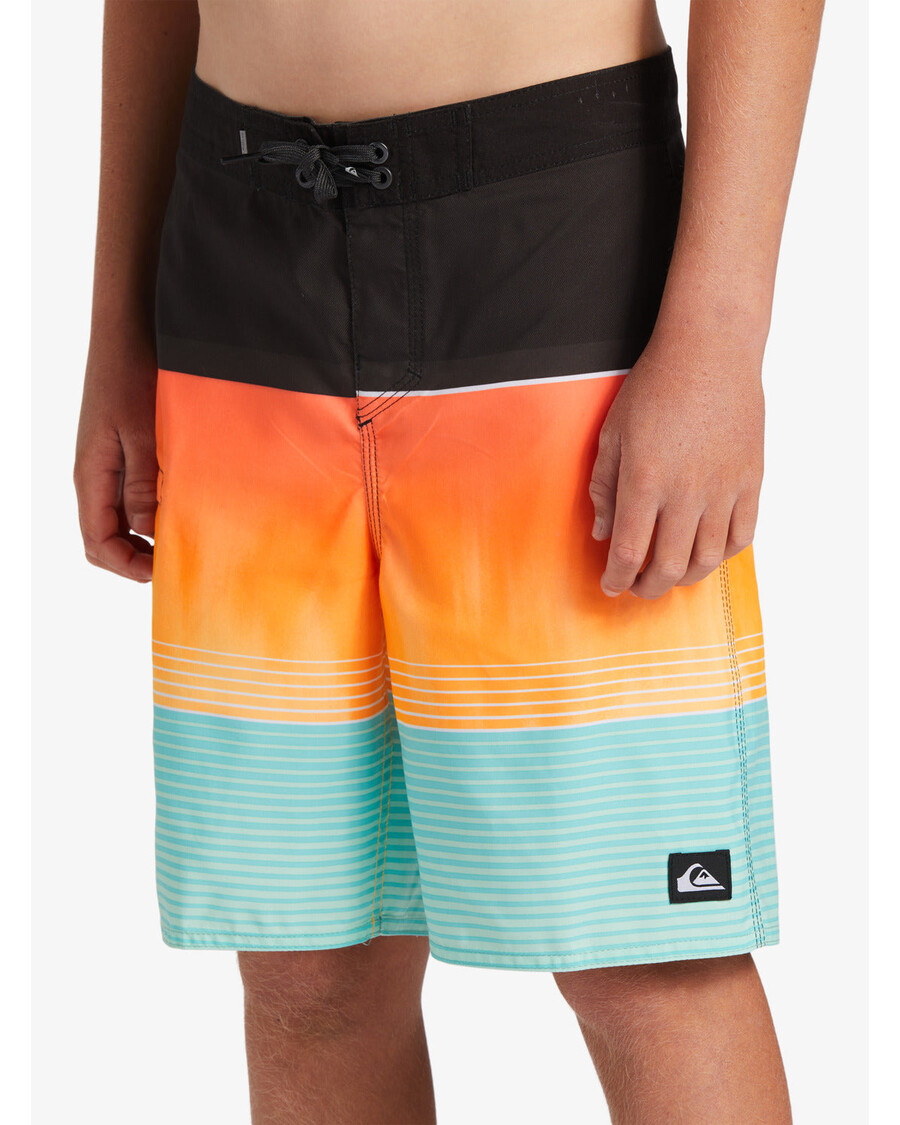 Quiksilver αγόρια 8-16 καθημερινά Slab 17 Boardshorts - άσφαλτος