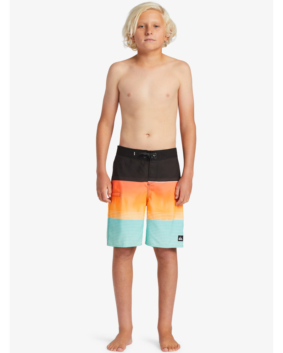 Quiksilver αγόρια 8-16 καθημερινά Slab 17 Boardshorts - άσφαλτος