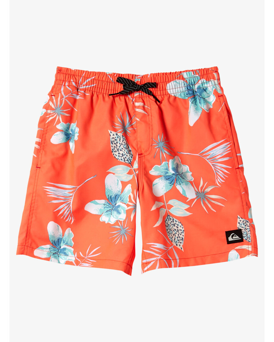 Quiksilver Fiúk 8-16 Mindennapi Mix Vl 15nb Fürdőnadrág - Tüzes Korall