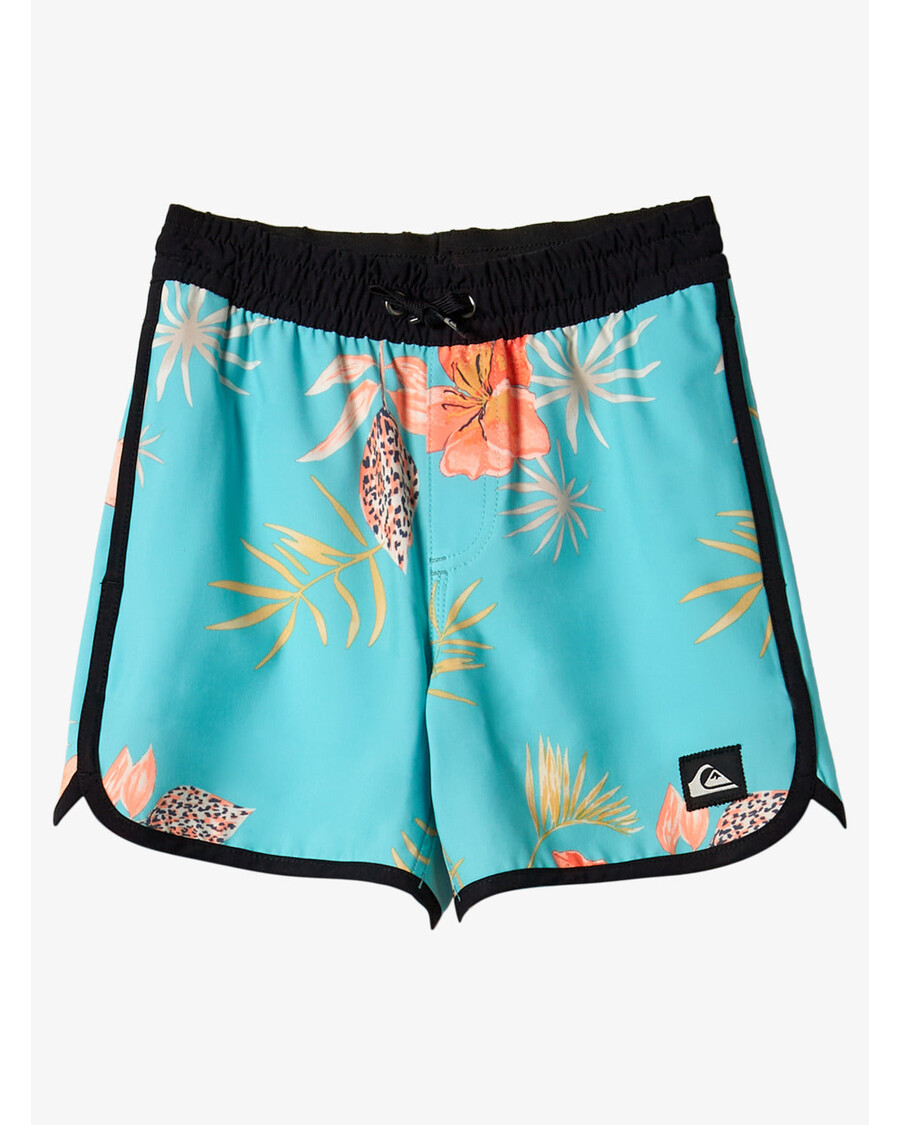 Quik Silver Boys 2-7 Surfsilk ķemmīšgliemeņu 13" Galda šorti - Zils Mirdzums