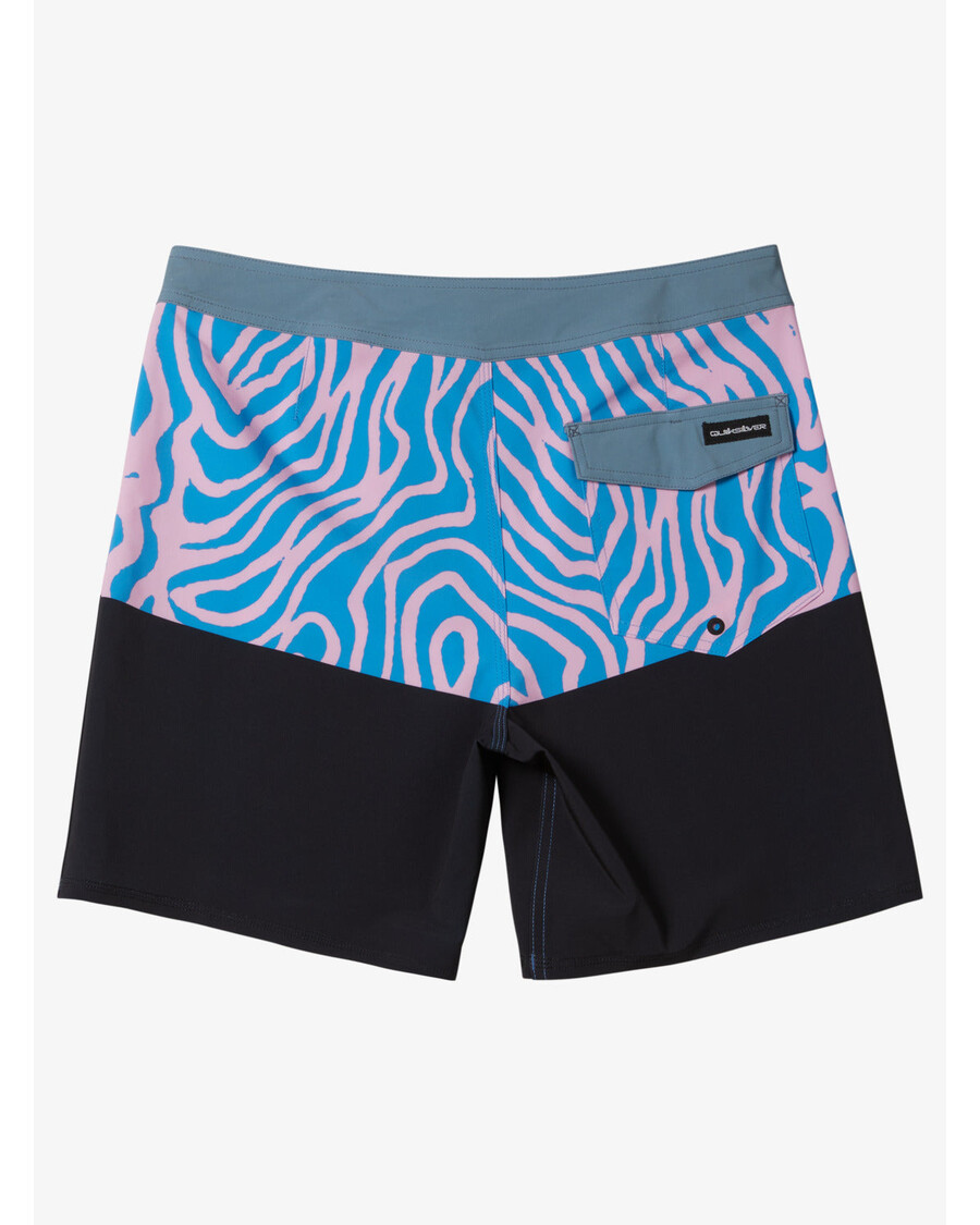 Quik Sølv Gutter 8-16 Surfsilk Straight Leg 17" Boardshorts - Kroneblå