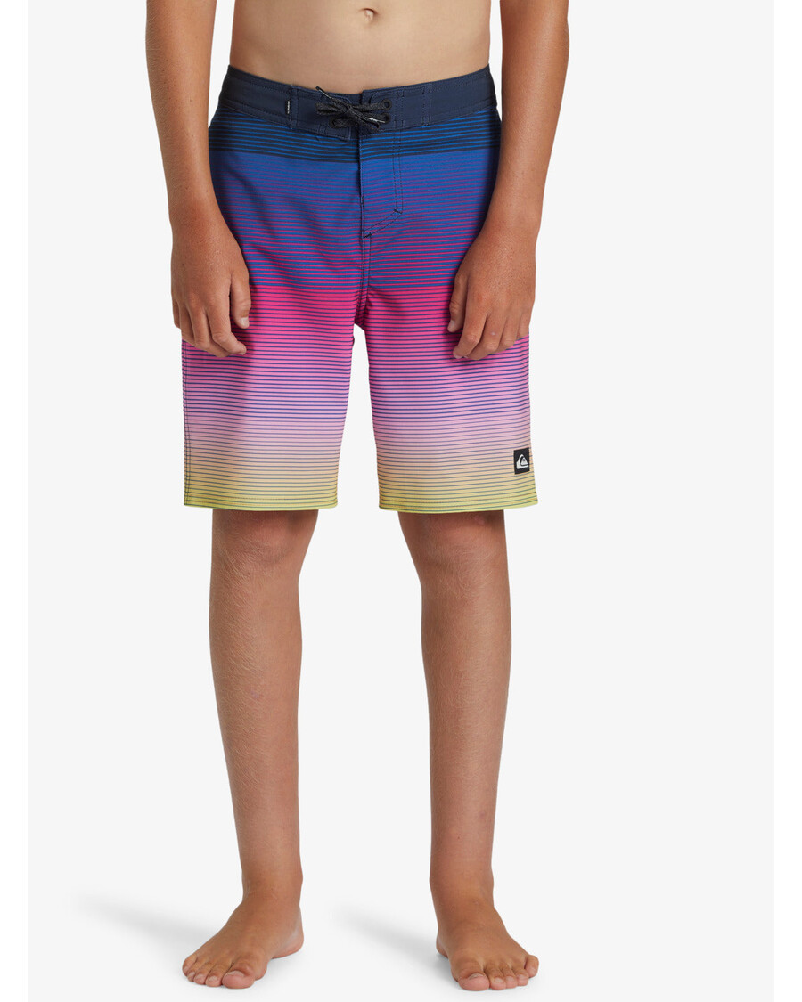 Quik Silver Boys 8-16 Surfsilk Massive 17" Boardshorts - Dark Navy