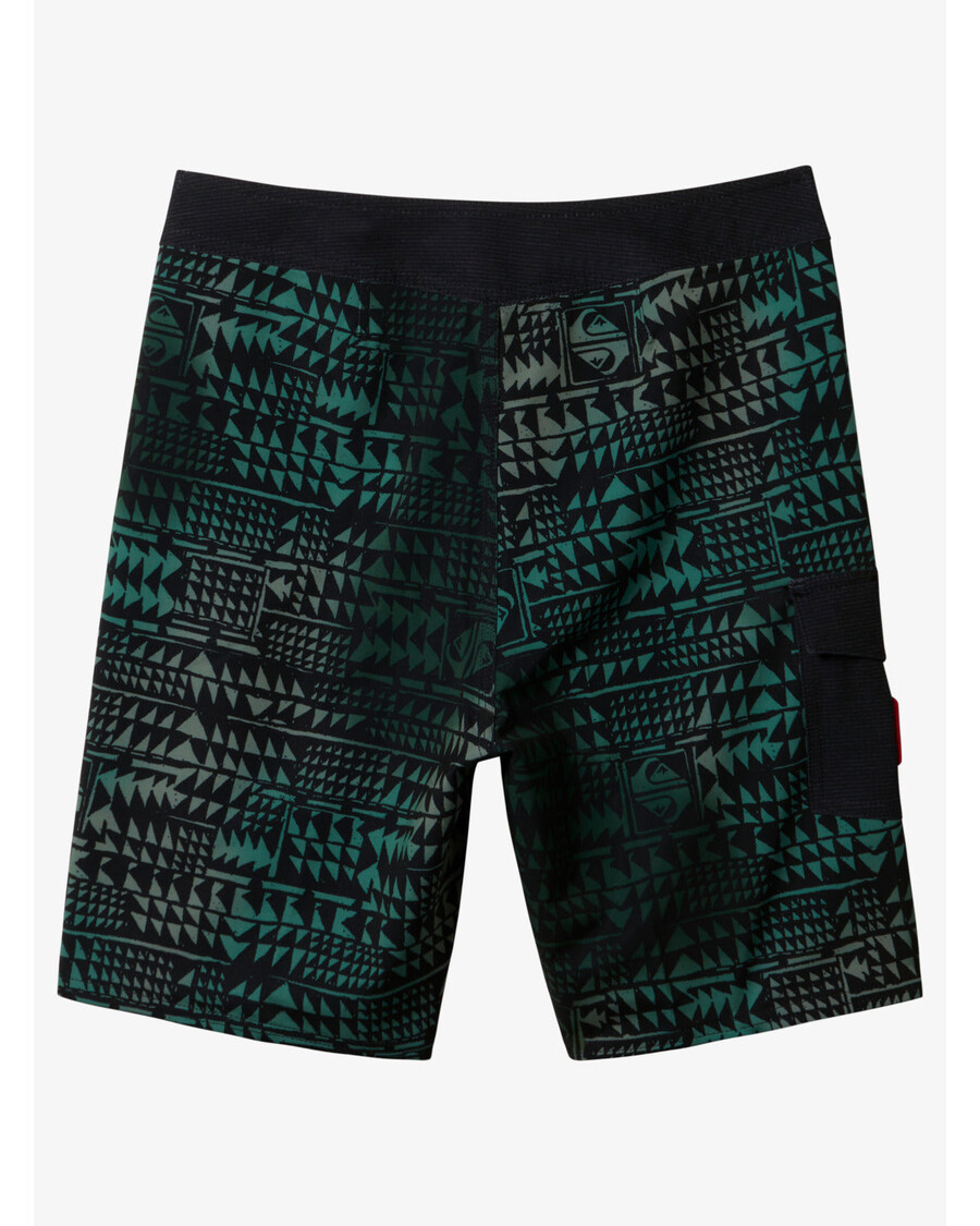 Quik Silver Boys 8-16 Surfsilk Hawaii 17" Boardshorts - Frostig Gran