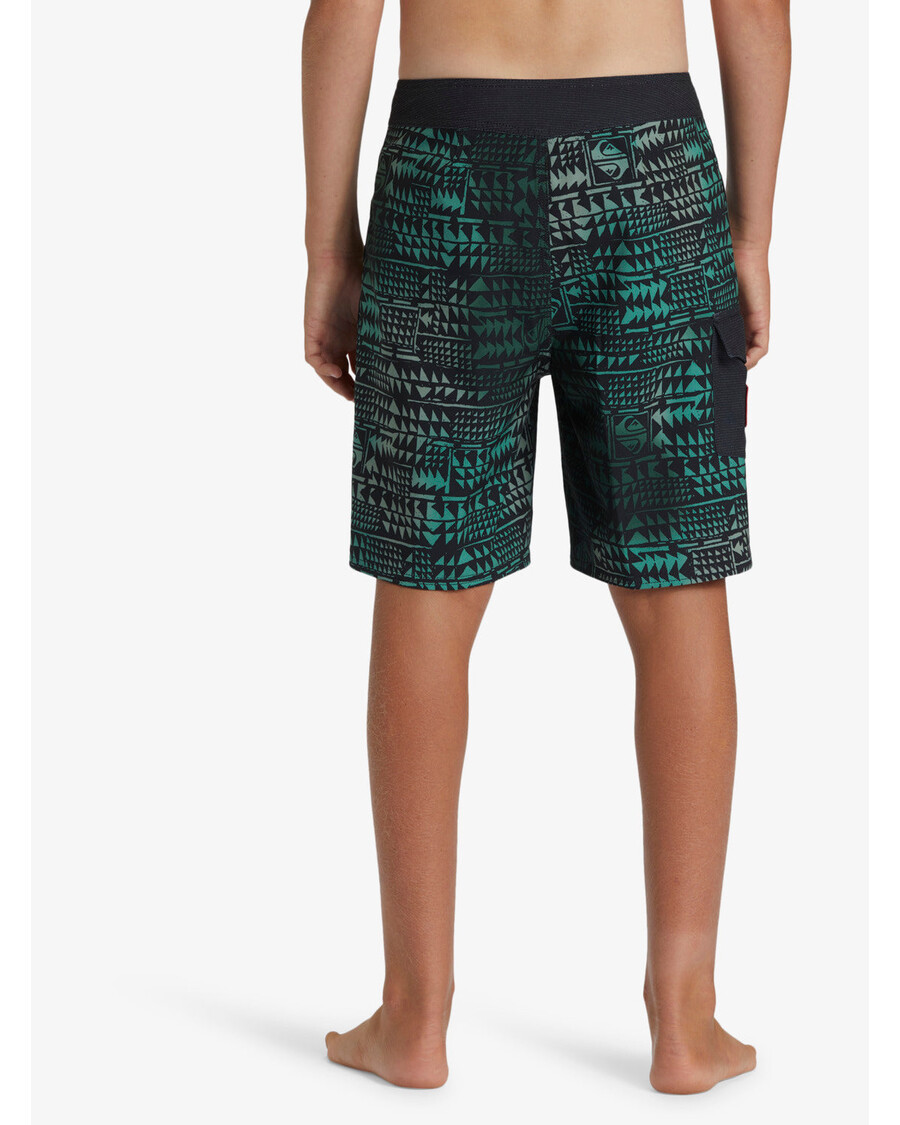 Quik Silver Boys 8-16 Surfsilk Hawaii 17" Boardshorts - Frostig Gran