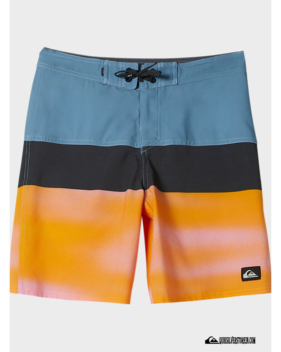 Σορτς για αγόρια Quiksilver 2-7 καθημερινά πάνελ 13" - ροζ πρίσματος