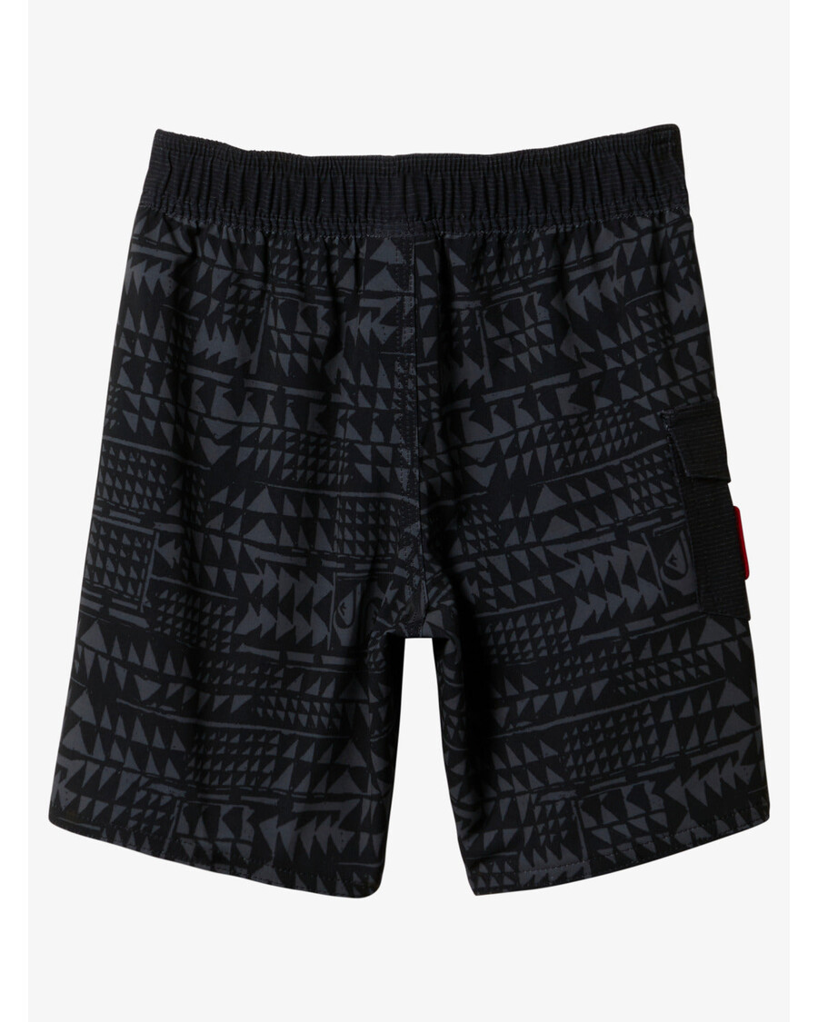 Quik Silver Boys 2-7 Surfsilk Hawaii 13" Boardshorts - Black