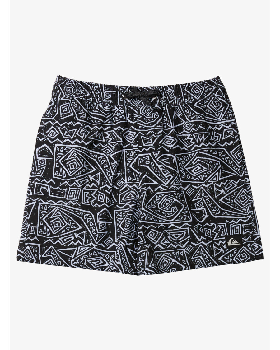 Quiksilver Boys 2-7 Surfsilk Mix Volley 14" Uimahousut - Musta