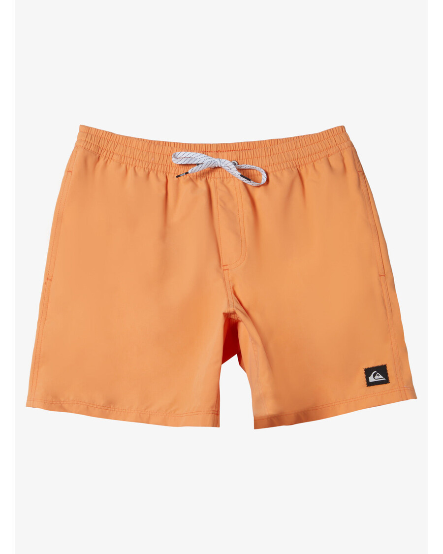 Quiksilver Boys 2-7 Každodenné Pevné Volejbalové 12" Plavky - Mandarínka