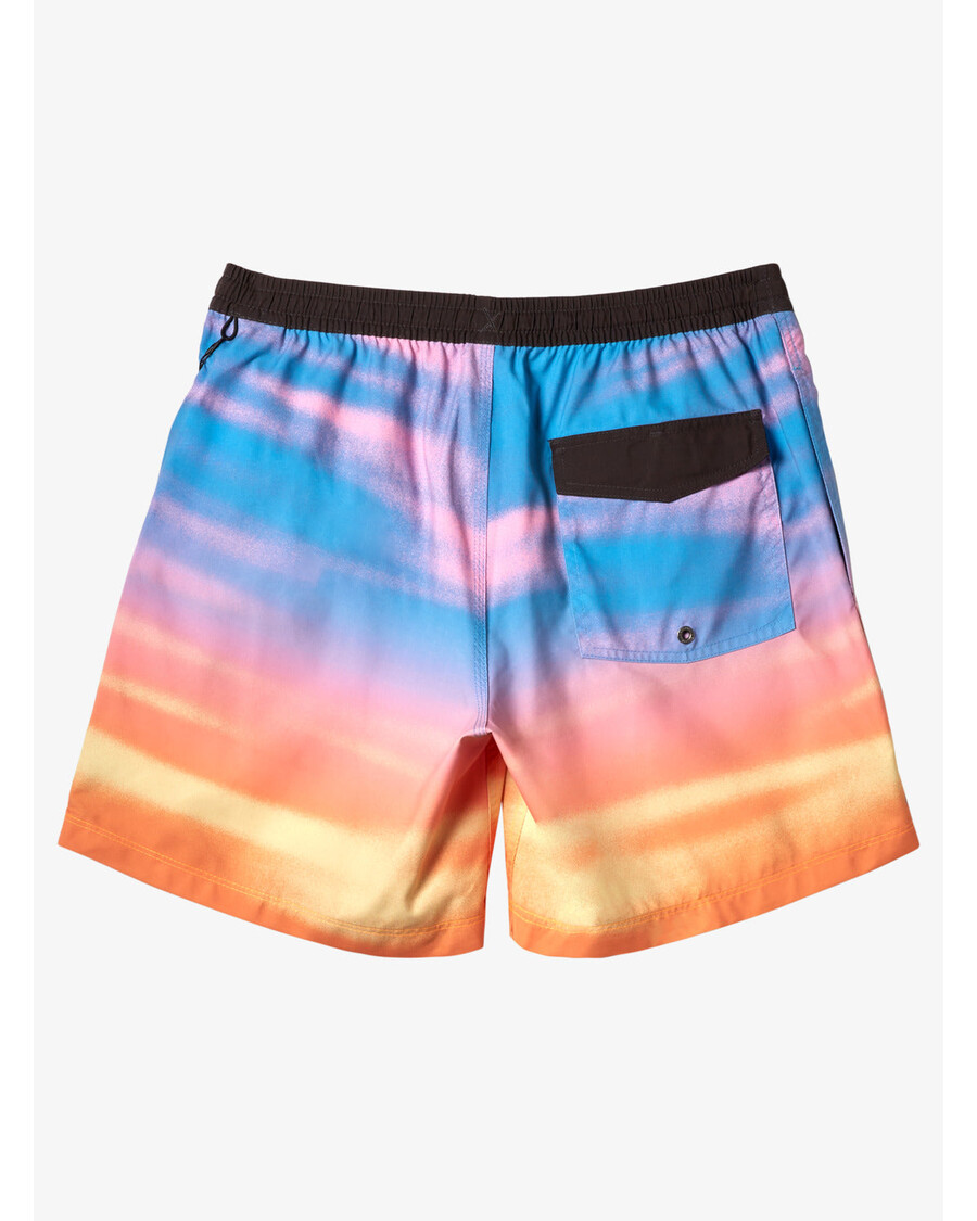 Quik Silver Boys 2-7 Everyday Fade Volley 12" Swim Trunks - Swedish Blue