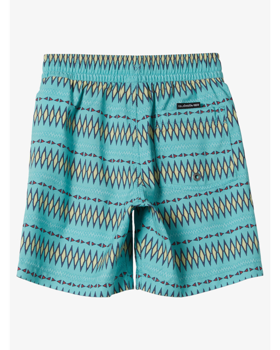 Quiksilver Boys 2-7 Vardagliga Heritage Volley 13" Badbyxor - Marinblå