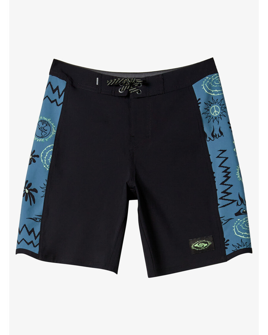 Quik Silver Boys 8-16 Surfsilk Radical Arch 16" Boardshortsit - Musta