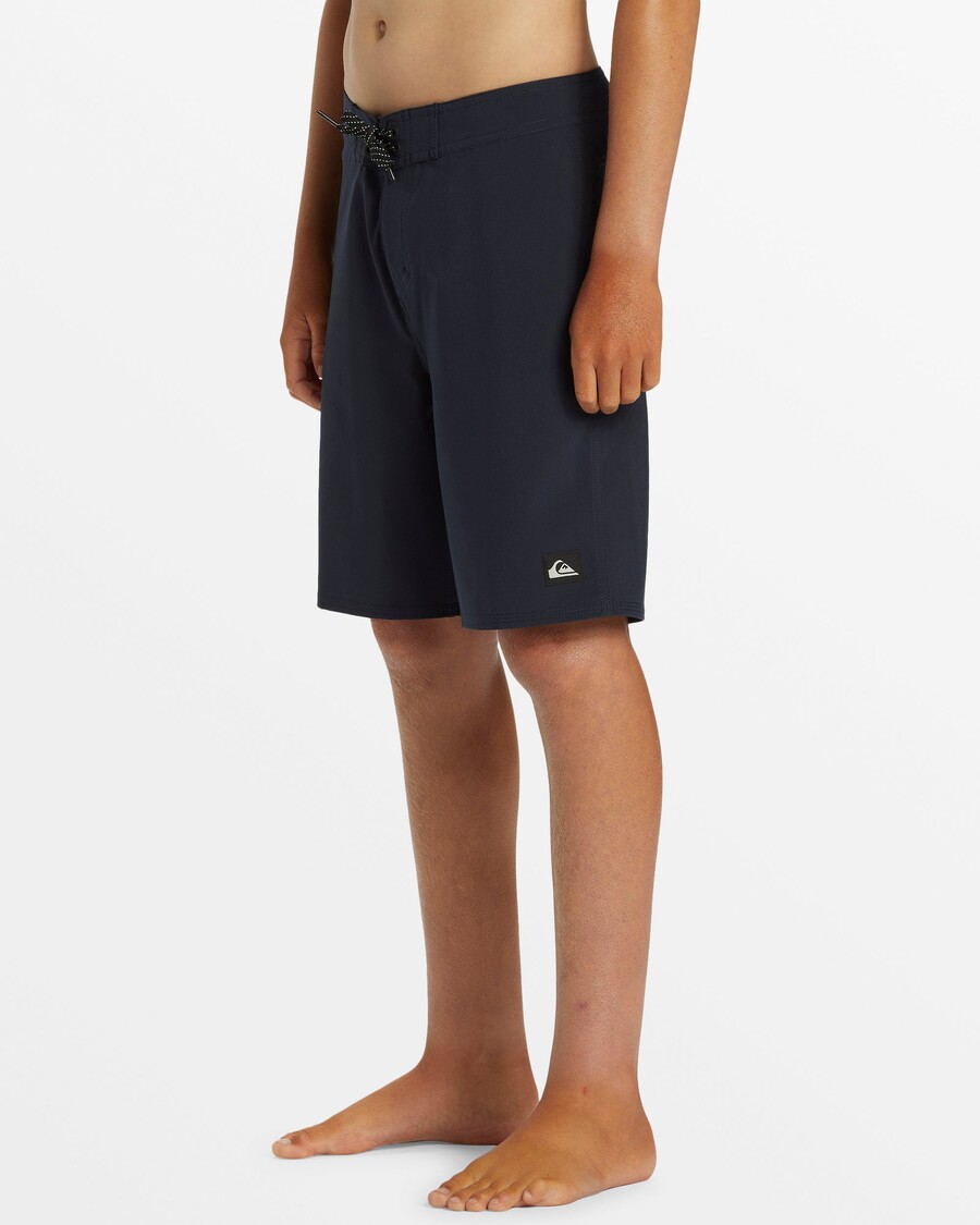 Quik Silver Boys 8-16 Surfsilk Kaimana 17" Boardshorts - Dark Navy