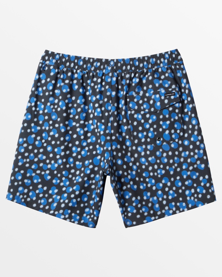 Quik Silver Boys 8-16 Surfsilk Mix 14" Swim Trunks -