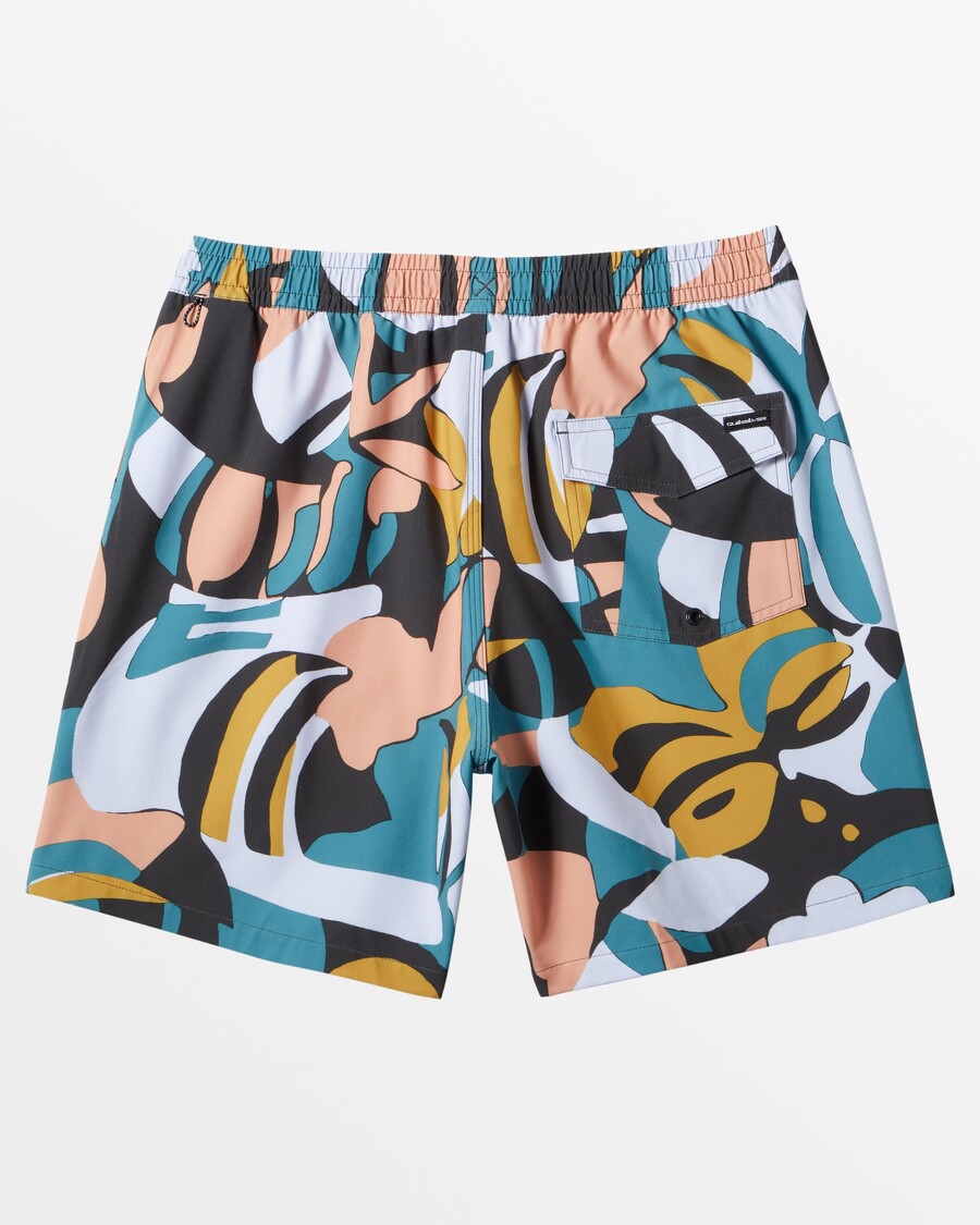 Trajes De Baño Quiksilver Para Niños De 8 A 16 Años Surfsilk Mix De 14" -