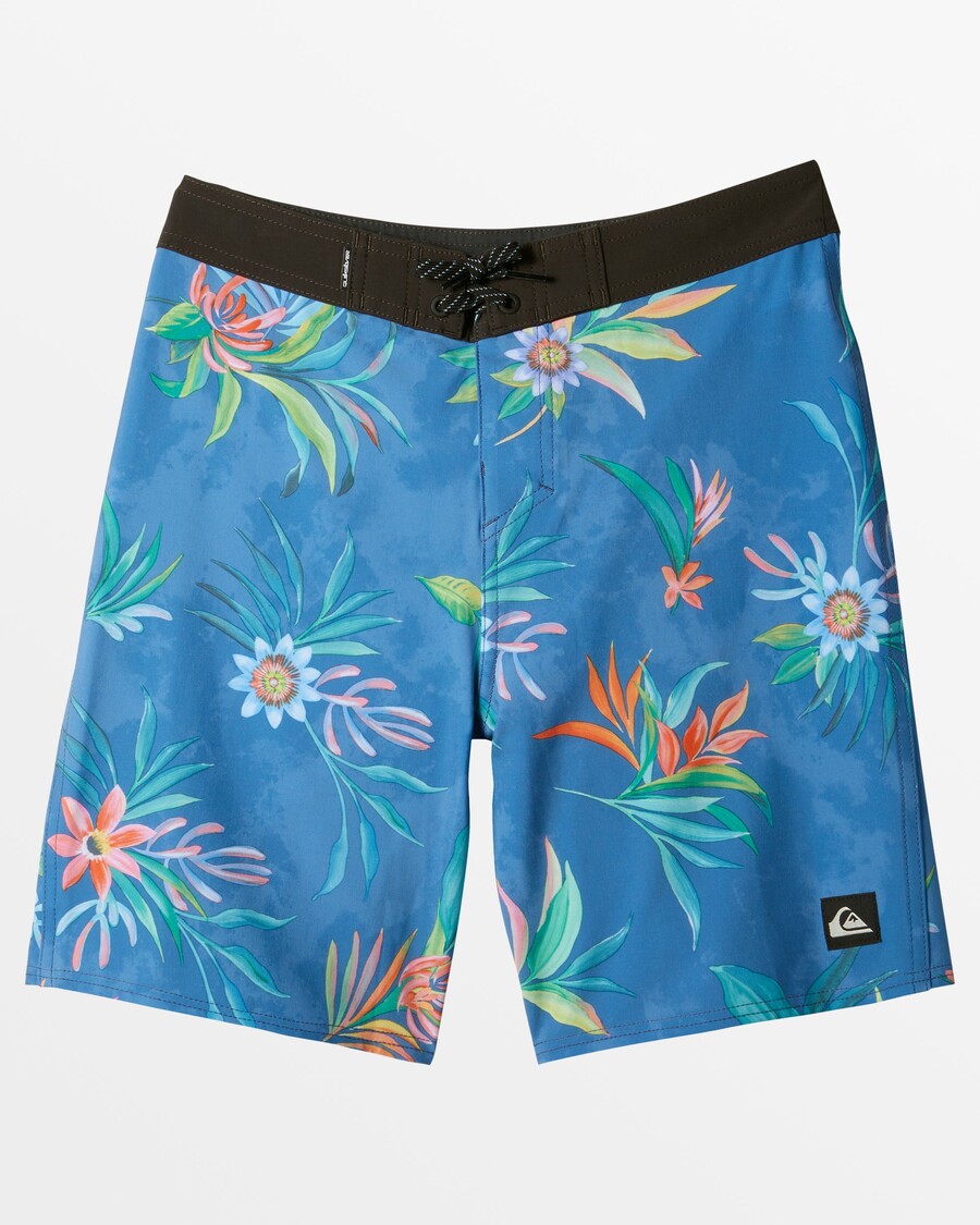Quik Silver Boys 2-7 Surfsilk Suoralahkeiset 13" Boardshortsit - Tähtisafiiri