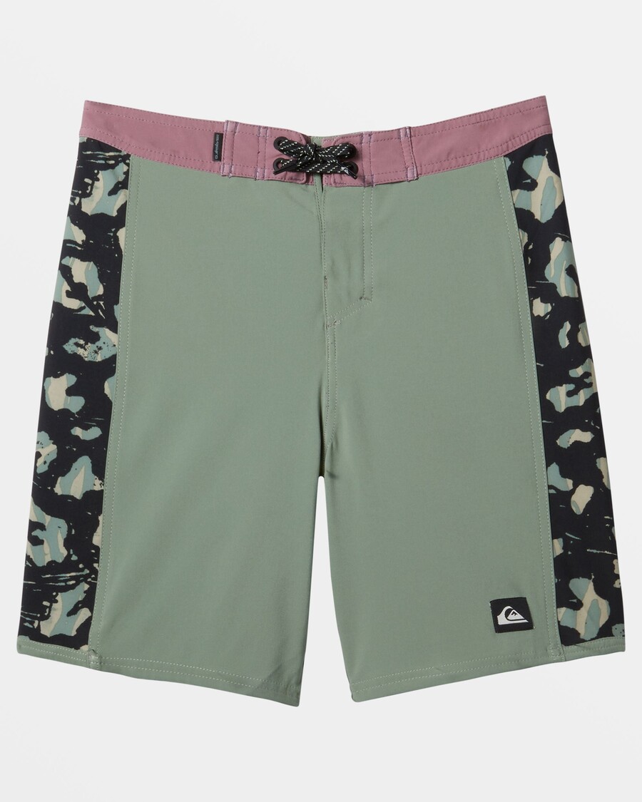 Quik Sølv Gutter 8-16 Surfsilk Arch 17" Boardshorts - Sjøspray