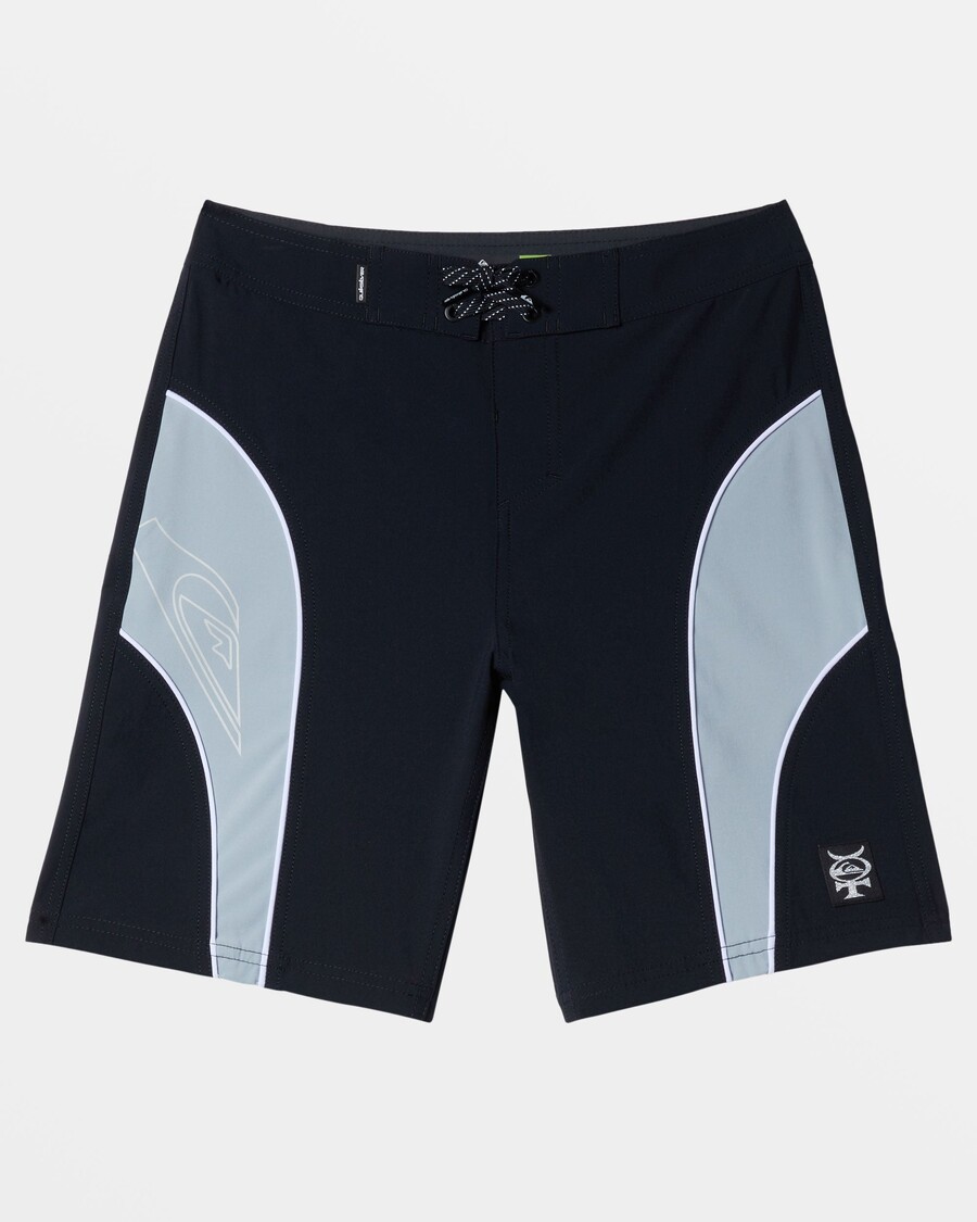 Quiksilver Băieți 8-16 Mercury Slash 17" Boardshorts - Negru